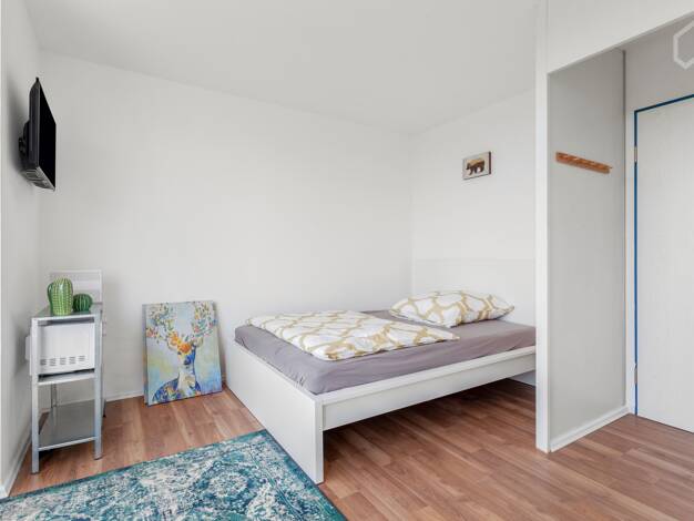 Studio zur Miete Wohnen auf Zeit 600 € 1 Zimmer 21 m² frei ab 02.04.2026 Westerhüsen Magdeburg 39122
