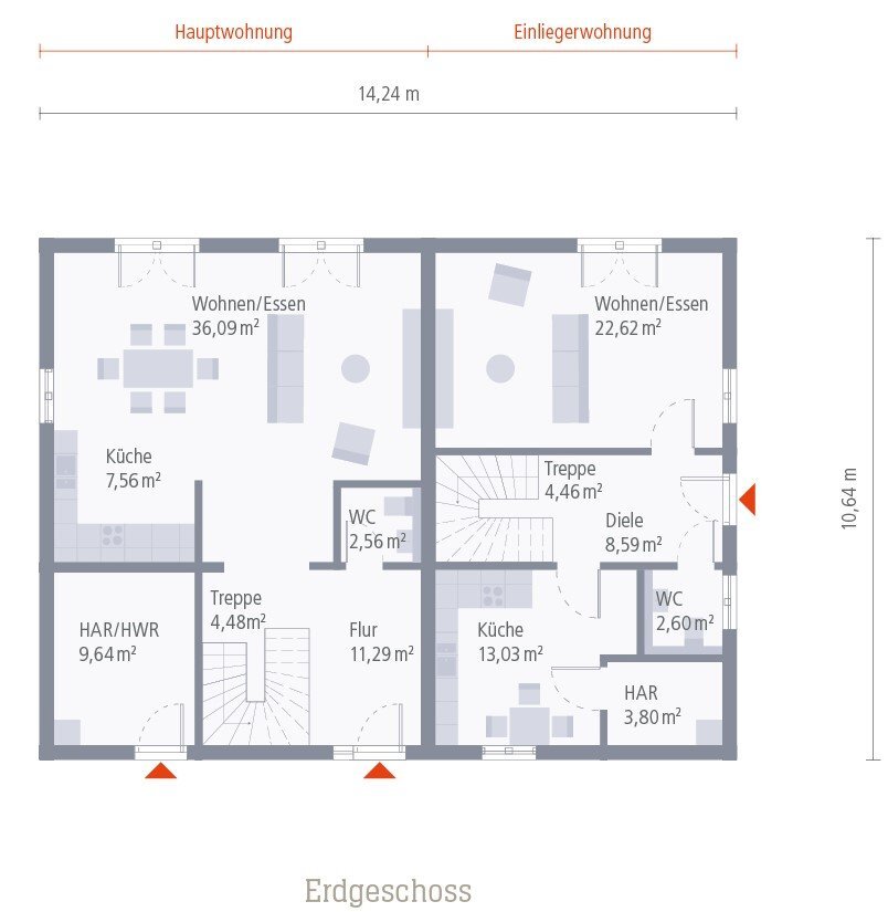 Mehrfamilienhaus zum Kauf 697.000 € 7 Zimmer 250,2 m²<br/>Wohnfläche 810 m²<br/>Grundstück Stadtmitte Eberswalde 16225