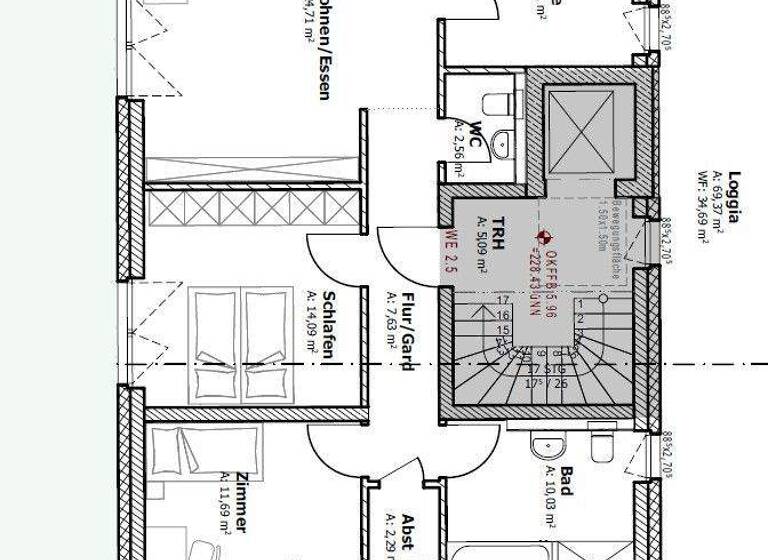Wohnung zum Kauf - Erstbezug 684.980 € 3 Zimmer 118,1 m² EG Nordöstlicher Stadtteil Schweinfurt 97422