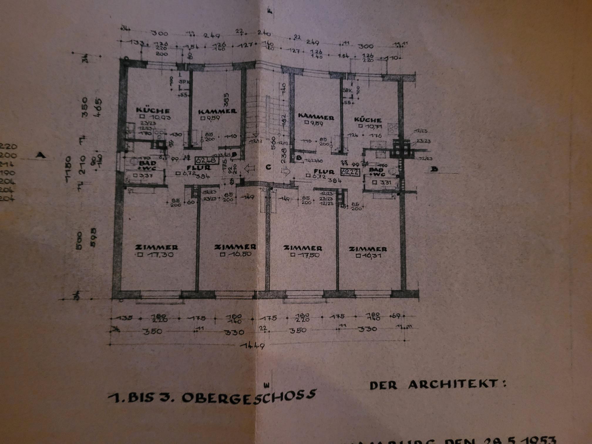 Wohnung zur Miete 1.400 € 4,5 Zimmer 115 m²<br/>Wohnfläche 3.<br/>Geschoss 01.12.2024<br/>Verfügbarkeit Oberaltenallee 76 Uhlenhorst Hamburg 22081