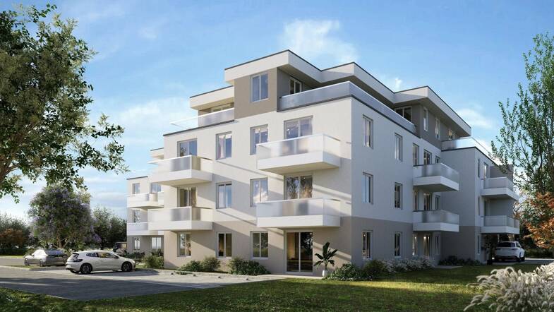 Wohnung zum Kauf - Neubau provisionsfrei 269.900 € 3 Zimmer 64,4 m² EG Bonhoefferstrasse 44+46 Großen-Buseck Buseck 35418