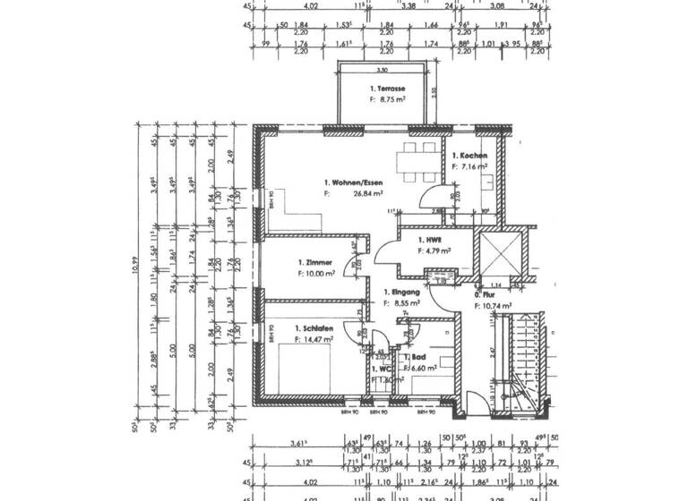 Wohnung zum Kauf 283.000 € 3 Zimmer 81 m² Leeste Weyhe - Leeste 28844