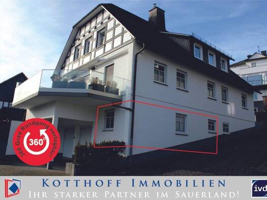 Wohnung zur Miete 245 € 1 Zimmer 24,3 m² Schmallenberg 57392