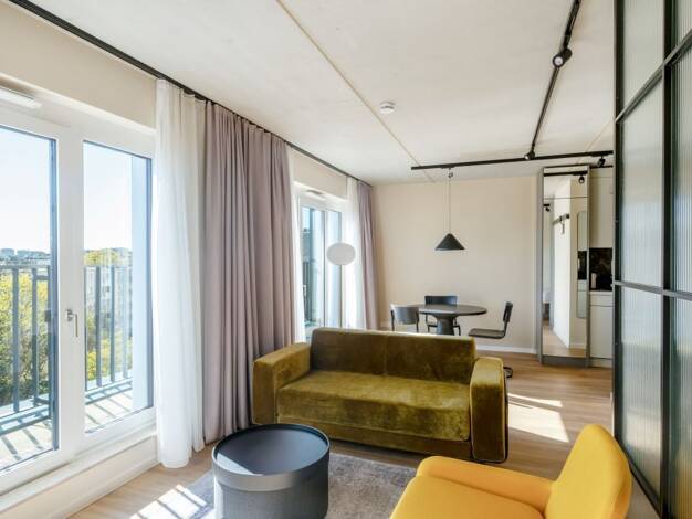 Wohnung zur Miete 1.610 € 1 Zimmer 38 m² 5. Geschoss Warburgzeile 3 Charlottenburg Charlottenburg-Wilmersdorf 10587