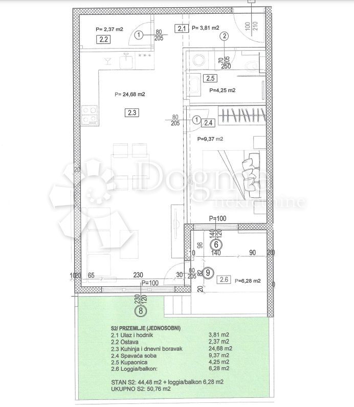 Wohnung zum Kauf 2 Zimmer 50 m²<br/>Wohnfläche Seget 21220