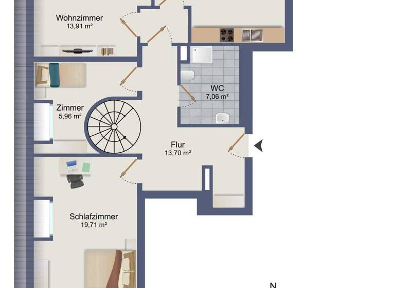 Maisonette zum Kauf 226.000 € 7 Zimmer 167 m² 3. Geschoss Sennestadt Bielefeld 33689