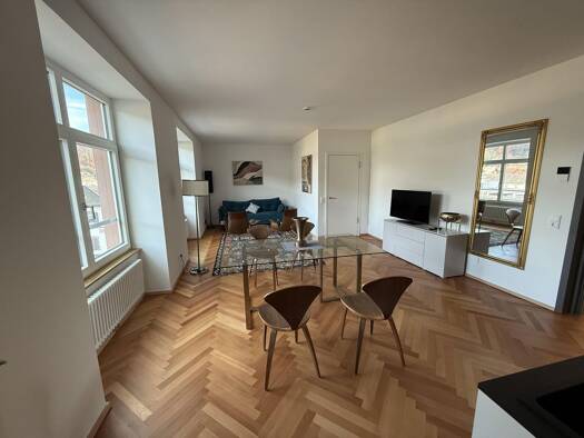 Wohnung zur Miete 1.499 € 2 Zimmer 53,8 m² 3. Geschoss frei ab sofort Eisenbahnstr. 21 Waldshut Waldshut-Tiengen 79761