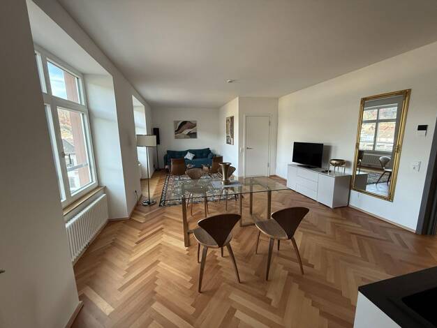 Wohnung zur Miete 1.499 € 2 Zimmer 53,8 m² 3. Geschoss frei ab sofort Eisenbahnstr. 21 Waldshut Waldshut-Tiengen 79761