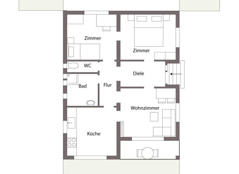 Haus zum Kauf 290.000 € 3 Zimmer 83 m² 1.181 m² Grundstück Hagenberg 2133