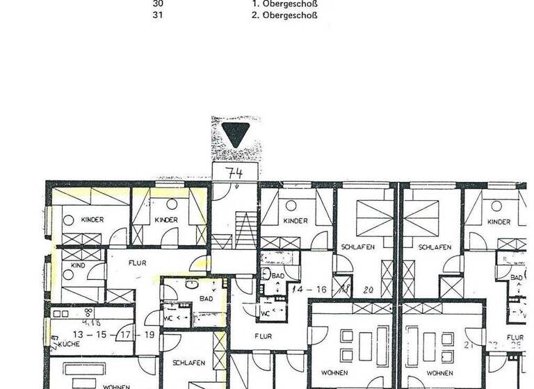 Wohnung zum Kauf 185.000 € 4 Zimmer 97 m² 1. Geschoss Innenstadt Gütersloh 33332