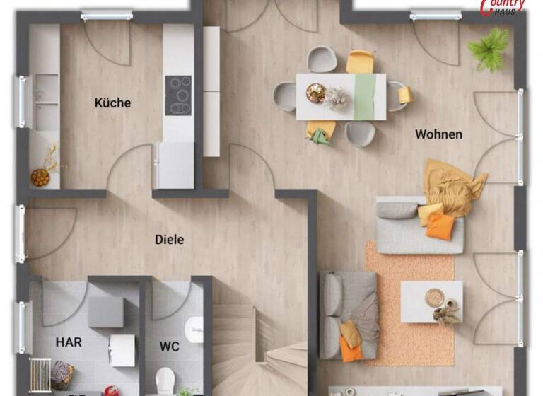 Einfamilienhaus zum Kauf provisionsfrei 344.330 € 4 Zimmer 120,8 m² 556 m² Grundstück Schuby 24850