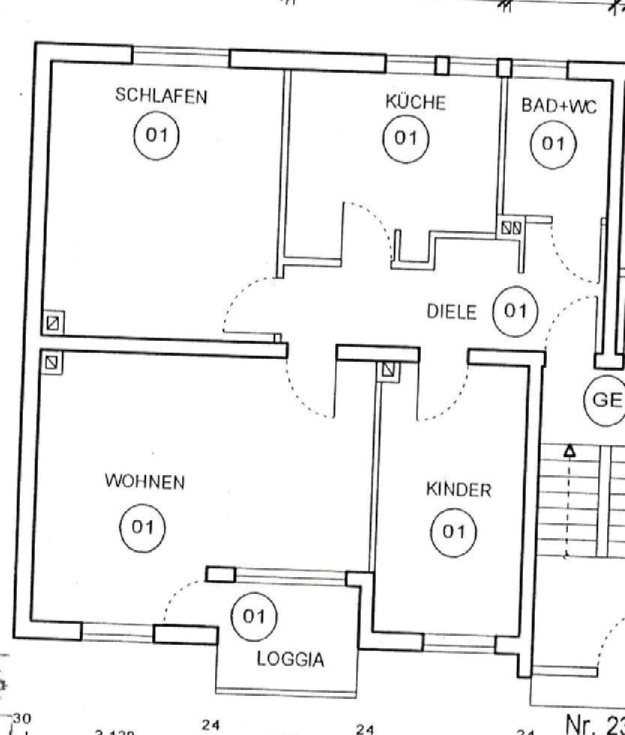 Wohnung zum Kauf provisionsfrei 215.000 € 3 Zimmer 77,3 m²<br/>Wohnfläche EG<br/>Geschoss Auf dem Streitacker 23 Gremberghoven Köln 51148