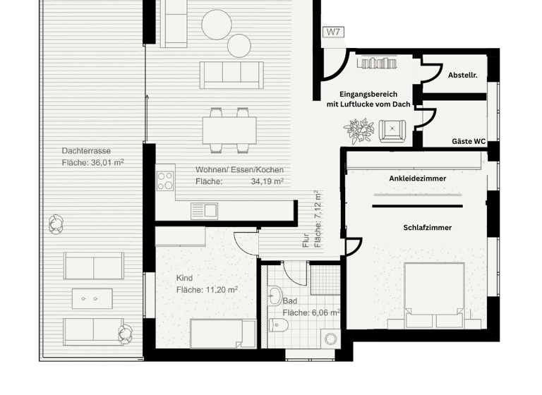 Wohnung zum Kauf - Erstbezug provisionsfrei 494.955 € 4 Zimmer 110 m² EG Wetzlar 35578