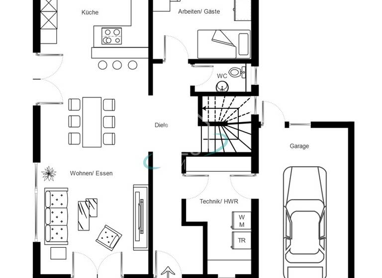 Einfamilienhaus zum Kauf 679.000 € 5 Zimmer 150,8 m²<br/>Wohnfläche 415 m²<br/>Grundstück Sulzdorf Schwäbisch Hall 74523