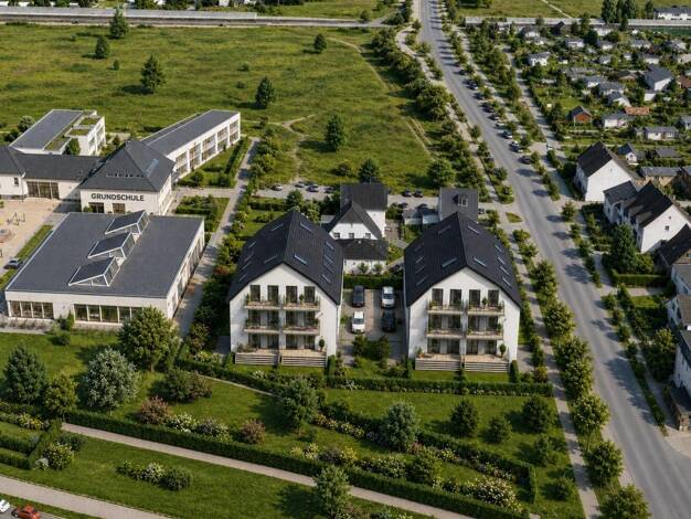 Wohnung zum Kauf - Erstbezug 349.000 € 3 Zimmer 56,9 m² 3. Geschoss Nennhauser Damm Spandau Berlin 13591