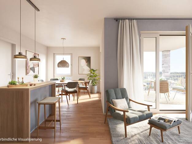 Wohnung zum Kauf - Neubau 598.000 € 4 Zimmer 95,7 m² 5. Geschoss Douglasienweg 2 Schelmenholz Winnenden 71364
