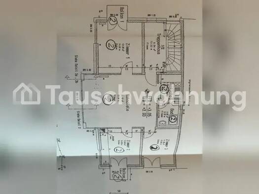 Wohnung zur Miete Tauschwohnung 1.000 € 3,5 Zimmer 77 m² 1. Geschoss Derendingen Tübingen 72072