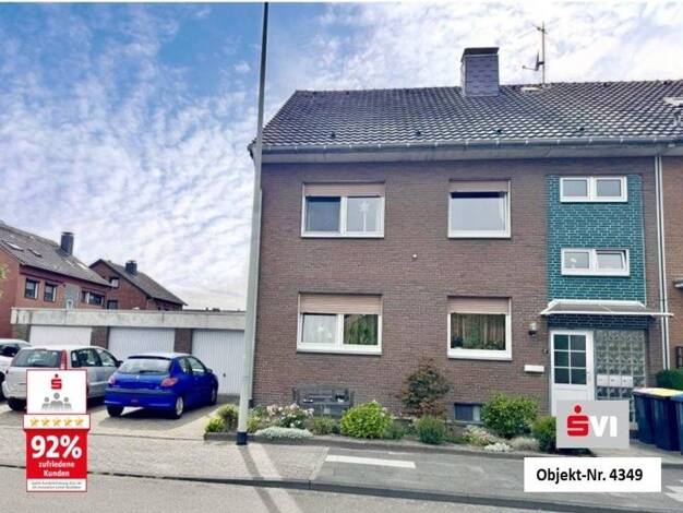 Reihenendhaus zum Kauf 392.000 € 6 Zimmer 160 m² 350 m² Grundstück Bruch Dinslaken 46537