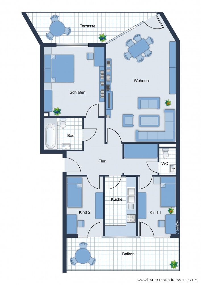 Wohnung zum Kauf 575.000 € 4 Zimmer 91 m²<br/>Wohnfläche ab sofort<br/>Verfügbarkeit Alsterdorf Hamburg Alsterdorf 22337