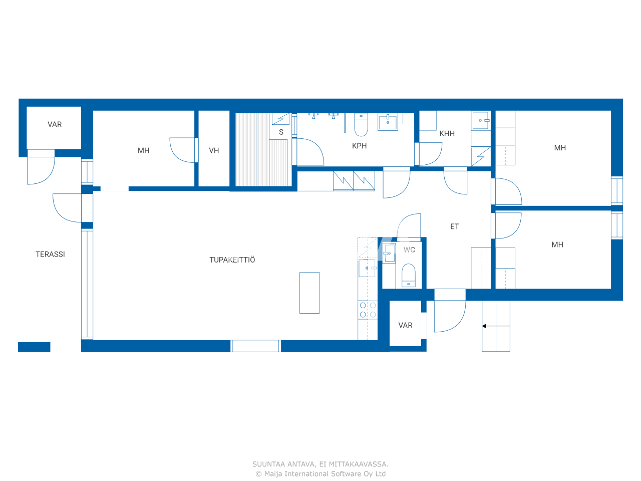 Einfamilienhaus zum Kauf 269.000 € 4 Zimmer 91 m²<br/>Wohnfläche 6.278 m²<br/>Grundstück Käyrätorventie 1 Oulu 90670