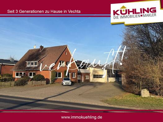 Einfamilienhaus zum Kauf 319.000 € 8 Zimmer 193 m² 2.500 m² Grundstück Goldenstedt Goldenstedt 49424