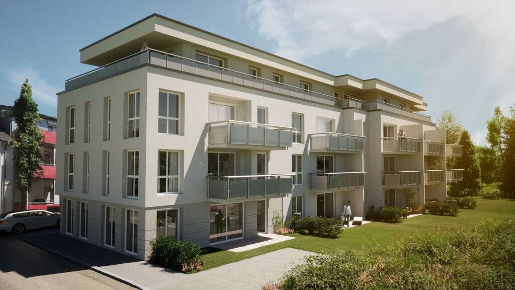 Wohnung zum Kauf - Erstbezug provisionsfrei als Kapitalanlage geeignet 401.422 € 3 Zimmer 75,7 m² Kaiserstrasse 81 Bad Saulgau 88348