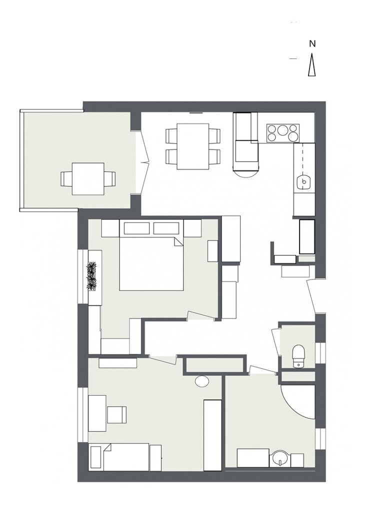 Wohnung zum Kauf 249.000 € 3 Zimmer 58 m²<br/>Wohnfläche 1.<br/>Geschoss St.Veiter Vorstadt Klagenfurt am Wörthersee 9020