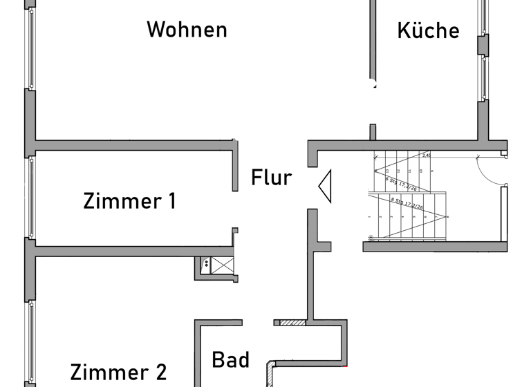 Wohnung zur Miete - Erstbezug 1.500 € 3 Zimmer 92 m² 2. Geschoss frei ab 01.04.2026 Holzwiesenstr. 23 Plattenhardt Filderstadt 70794