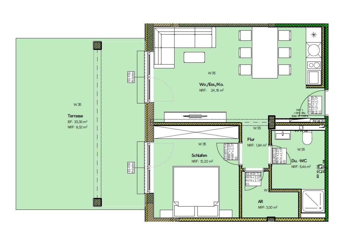 Wohnung zum Kauf provisionsfrei 213.000 € 2 Zimmer 55 m²<br/>Wohnfläche Mettlach Mettlach 66693