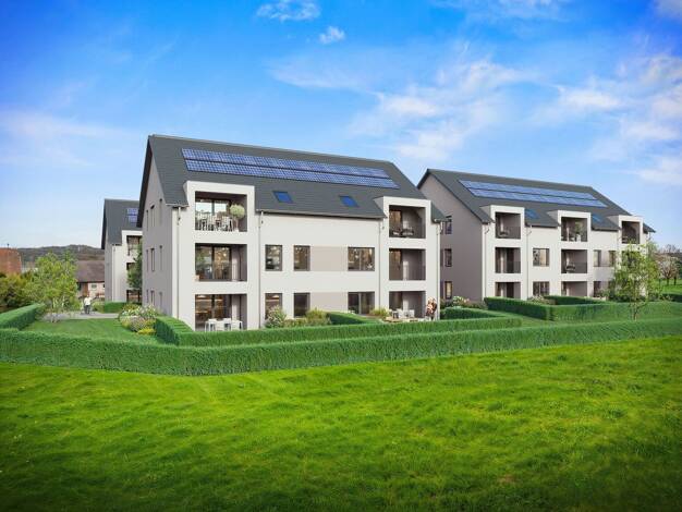 Wohnung zum Kauf - Erstbezug provisionsfrei 239.900 € 2,5 Zimmer 51,9 m² 2. Geschoss Kapellenstraße Bronnen Achstetten 88480