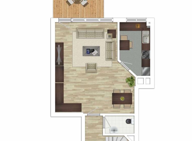 Maisonette zum Kauf 75.500 € 2 Zimmer 68,3 m² EG Mühlbach Frankenberg 09669