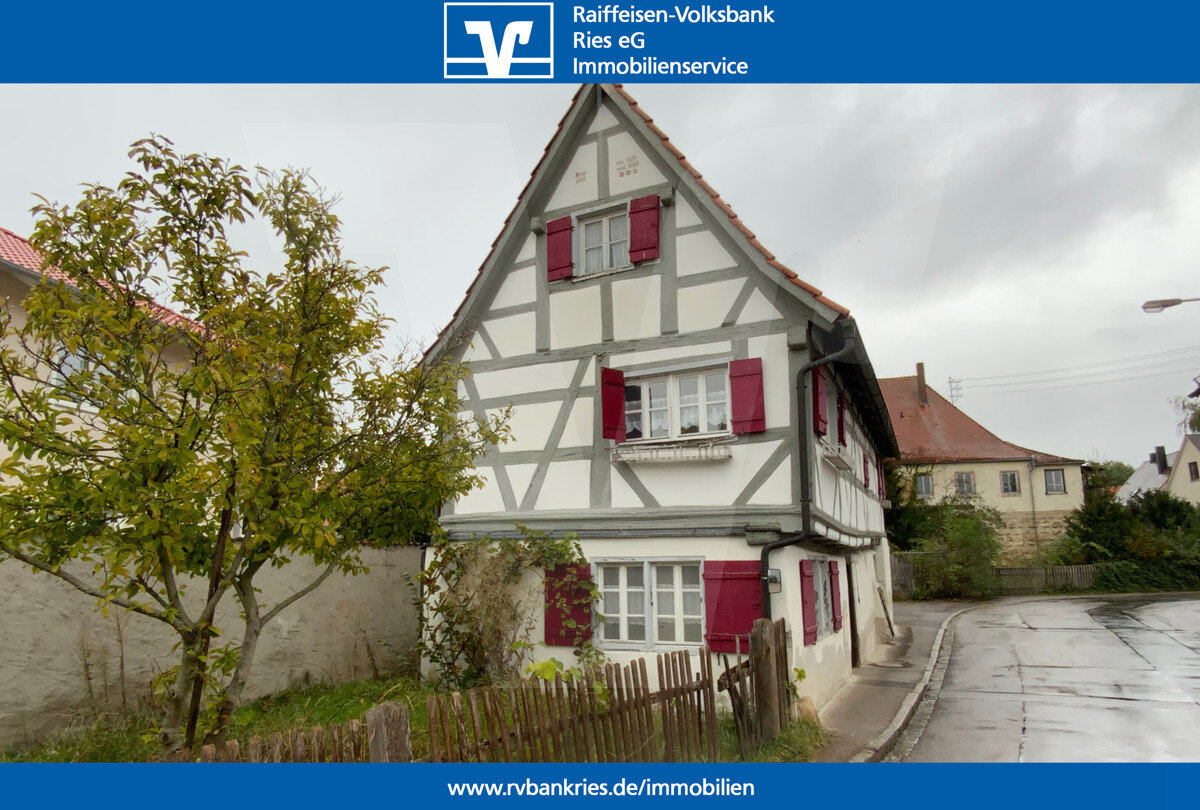 Einfamilienhaus zum Kauf 159.000 € 3 Zimmer 74,5 m²<br/>Wohnfläche 159 m²<br/>Grundstück Oettingen Oettingen i. Bay. 86732