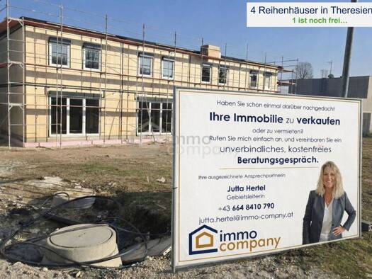 Reihenmittelhaus zur Miete - Erstbezug 1.138 € 4 Zimmer 102 m² Theresienfeld 2604