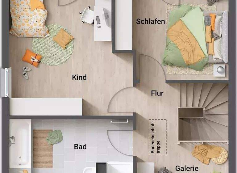 Einfamilienhaus zum Kauf - Erstbezug provisionsfrei 284.820 € 3 Zimmer 103 m² 400 m² Grundstück Münchberg 95213