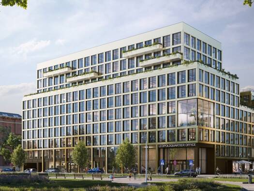 Bürofläche zur Miete - Erstbezug 24,60 € 400,1 m² Bürofläche Leopoldstadt 1020