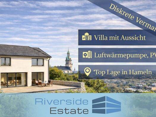 Villa zum Kauf 949.000 € 7 Zimmer 300 m² 1.181 m² Grundstück Klein Berkel Hameln Klein Berkel 31789