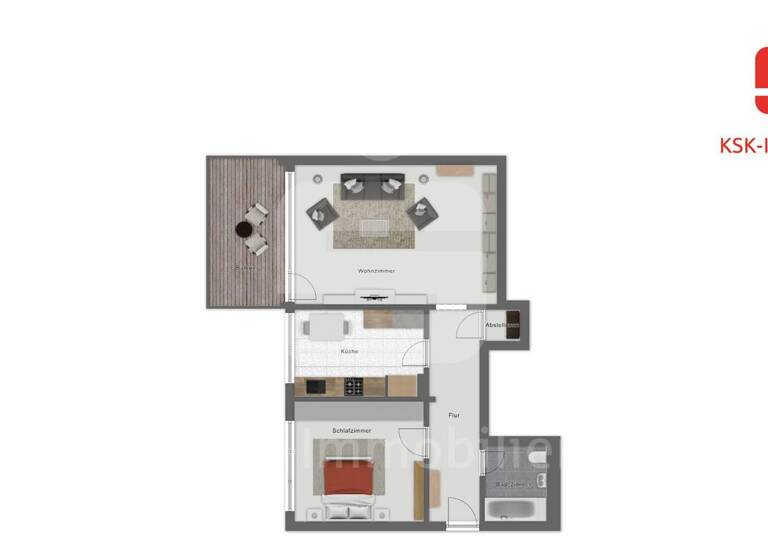 Wohnung zum Kauf 180.000 € 2 Zimmer 58 m² 4. Geschoss Zentrum Bonn 53117