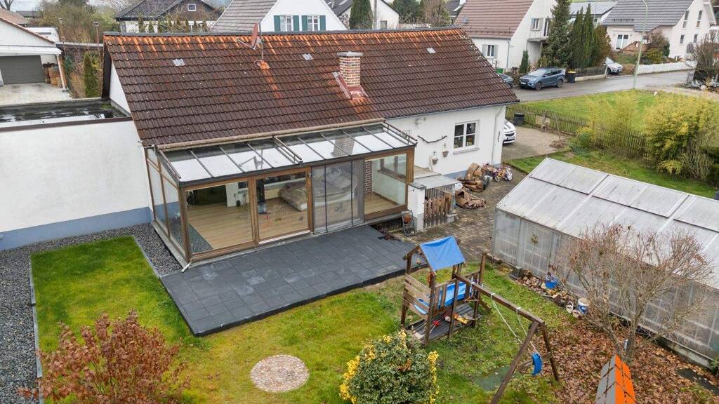 Bungalow zum Kauf 467.000 € 4 Zimmer 112 m² 645 m² Grundstück Auerbach Horgau 86497