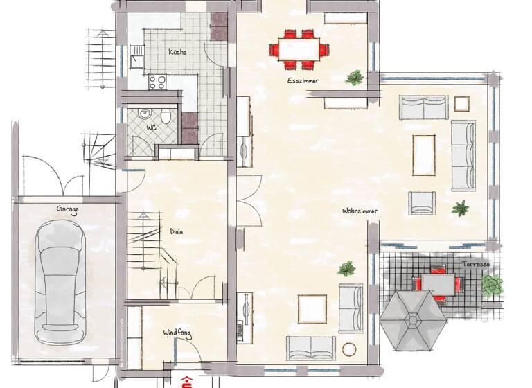 Villa zum Kauf 1.799.000 € 9 Zimmer 357 m² 1.519 m² Grundstück Gartenstadt Bayreuth 95445