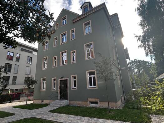 Terrassenwohnung zur Miete 1.600 € 5 Zimmer 119,5 m² 4 Geschosse frei ab sofort Floßhofstraße 2 Friedrichstadt Dresden 01159