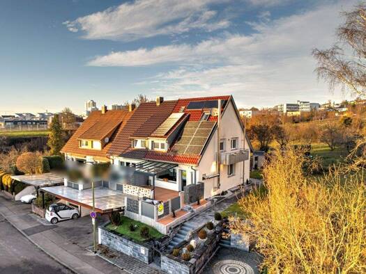 Doppelhaushälfte zum Kauf 749.000 € 5,5 Zimmer 123 m² 296 m² Grundstück Ramtel Leonberg 71229