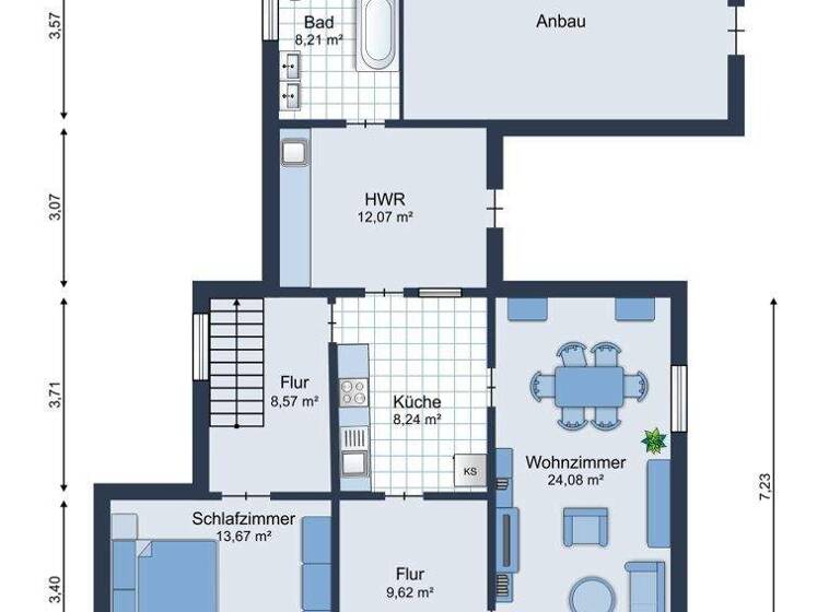 Einfamilienhaus zum Kauf 139.000 € 5 Zimmer 90 m² 1.434 m² Grundstück St. Michaelisdonn 25693