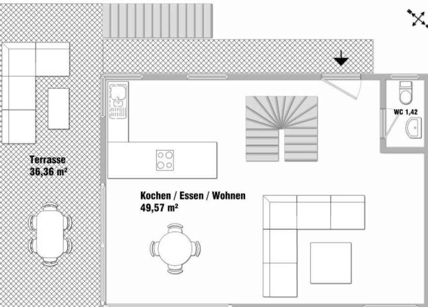 Maisonette zum Kauf provisionsfrei 725.000 € 4 Zimmer 127 m²<br/>Wohnfläche Wackerstraße 3 Alt-Haunwöhr Ingolstadt 85051