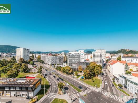 Wohnung zur Miete - Erstbezug 951 € 3 Zimmer 73,6 m² 9. Geschoss frei ab 01.05.2026 Kärntner Straße 1 Gries Graz 8020