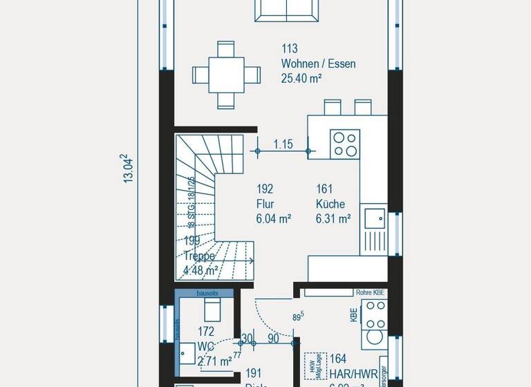 Stadthaus zum Kauf 398.700 € 3 Zimmer 112,9 m² 530 m² Grundstück Lindenthal Leipzig Lindenthal 04158