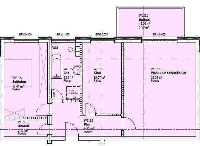 Wohnung zum Kauf - Erstbezug provisionsfrei 559.000 € 3 Zimmer 96,7 m² 1. Geschoss Wenigenjena Jena 07749