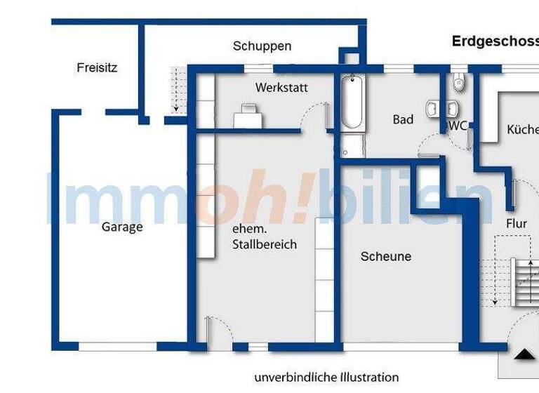Bauernhaus zum Kauf 429.000 € 5 Zimmer 128,9 m² 462 m² Grundstück Neuhausen Metzingen / Neuhausen an der Erms 72555