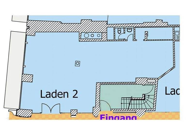 Verkaufsfläche zur Miete provisionsfrei 117,6 m² Verkaufsfläche Niederdorla