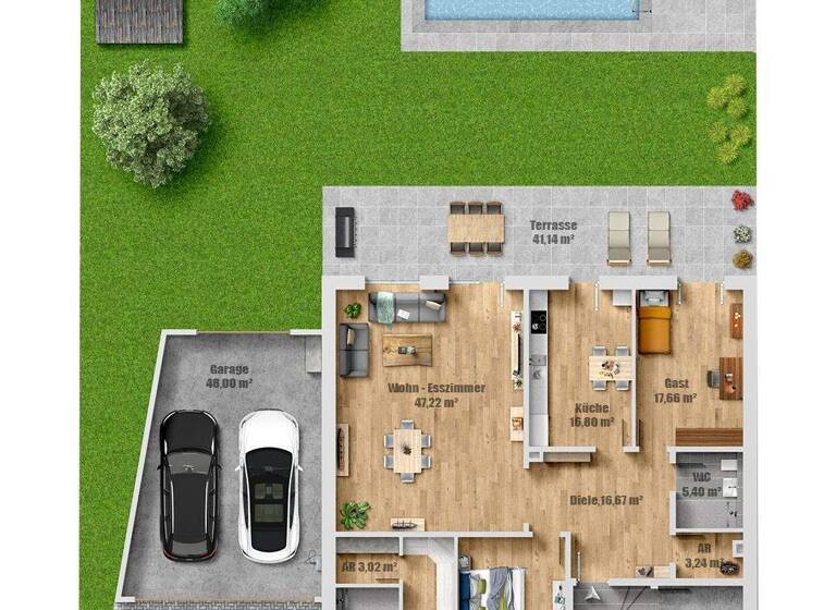 Doppelhaushälfte zum Kauf provisionsfrei 339.000 € 6 Zimmer 277,2 m² 1.191 m² Grundstück Dorthausen Mönchengladbach 41179