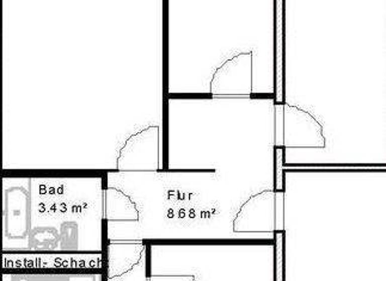 Wohnung zur Miete 623 € 4 Zimmer 83 m² 4. Geschoss Schweriner Straße 4 Altstadt Magdeburg 39104